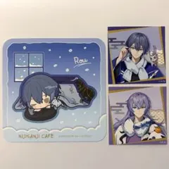 小柳ロウ 星導ショウ コースター ステッカー