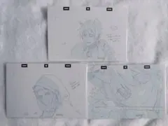 超かぐや姫 黒鬼 帝 雷 乃依 総作監ポストカード オフィシャル マチアソビ