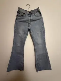 SeaRoomlynn フレアデニムパンツ カットオフ