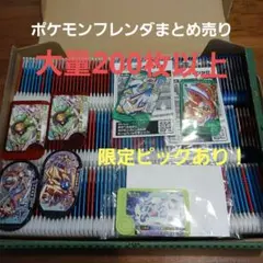 ポケモンフレンダ　大量約206個まとめ売り スーパートレジャーあり