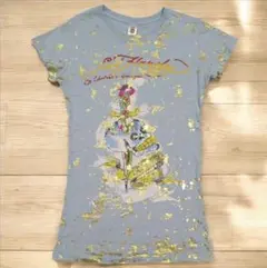 ED HARDY エドハーディー Tシャツ 半袖 　カットソー　Sサイズのサムネイル