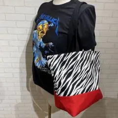 ライブバッグ　ゼブラトート