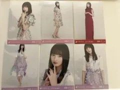 遠藤さくら　生写真　6枚セット