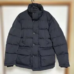ネイビー ダウンジャケット
