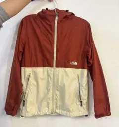 THE NORTH FACE コンパクトジャケットS赤茶アウトドア レディース