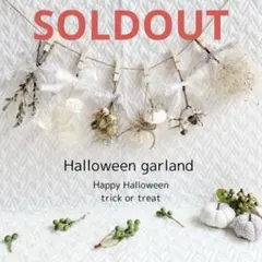 ドライフラワー　ハロウィン　ガーランド♡プレゼント　結婚式ウェルカムスペース