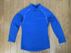 《中古》ミズノ　裏起毛アンダー(ハイネック／長袖／野球) 130