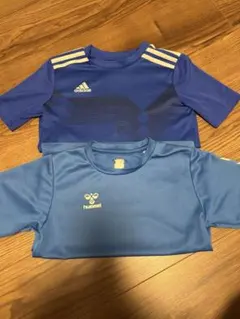 adidas & hummel サッカーウェア 2点セット　140
