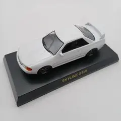 京商 1/64 NISSAN SKYLINE GT-R ミニカー ホワイト