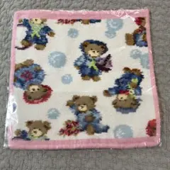 FEILER クマ柄 ハンカチ 約25cm