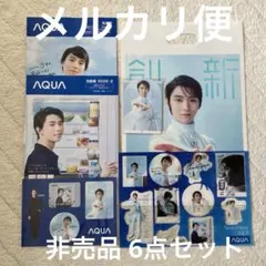 羽生結弦 クリアファイル セット AQUA Haier - メルカリ