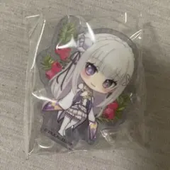 リゼロ エミリア クリアクリップバッジ～flower garden～
