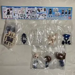 アクアシューターズ！01　黒田りな & 高野つばさ（うち１つヘッド上半身のみ）