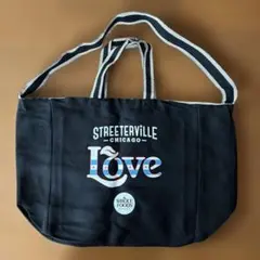 ホールフーズ マーケット　ストリートヴィル シカゴ　 エコバッグ