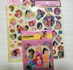 ディズニープリンセス ホログラムシールセット