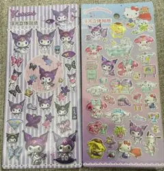 サンリオ　ミラー風シールセット　クロミ　海外製