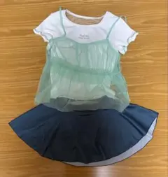新品　Lovetoxic セパレート水着 3点セット　150