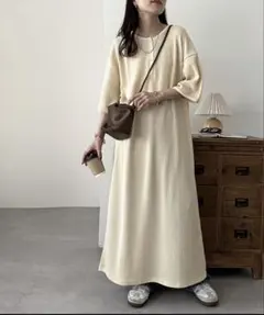 DISCOAT リングドットビック半袖ワンピース