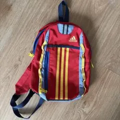 adidas 赤 ボディバッグ ストライプ