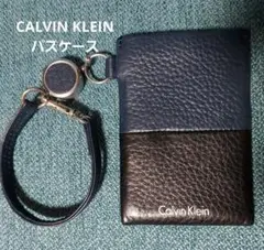 Calvin Klein レザー パスケース・定期入れ