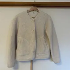 UNIQLO フリースジャケット M ベージュ