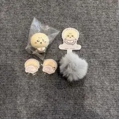 ラッコ　ちいかわ　ミニソフビフィギュア　ベビー　Baby　ノベルティ　シール