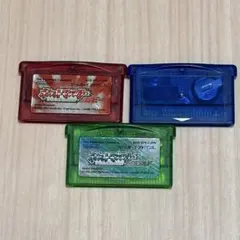 ポケットモンスター ルビー・サファイア・エメラルド 3本セット