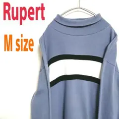 Rupert ルパート くすみカラー ロングスリーブシャツ ロンT タイト