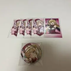 にじさんじ 立伝都々 缶バッジ チェキ風カード