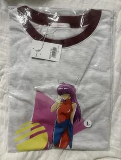 atmos pink× 降幡愛 プリントTシャツ サイズL コラボ グレー