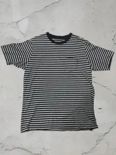 Dior Homme ボーダー Tシャツ 蜂刺繍 ポケット付き 44 - メルカリ