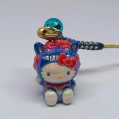 당지 키티 오키나와 한정 오키나와 시사 오키나와의 수신 뿌리 붙이 스트랩 뿌리