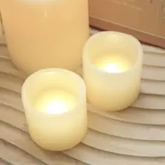 3COINS(スリーコインズ)  LEDキャンドルライト2個セット　×2
