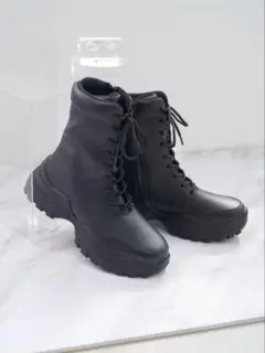 Darich レザーロングスニーカーブーツ