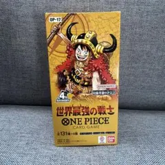 ONE PIECEカードゲーム 世界最強の戦士 2boxテープ付き - メルカリ