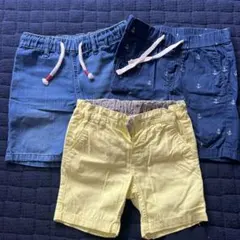 H&M 半ズボン 3枚セット サイズ92〜110センチ
