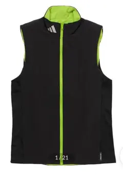 adidas ジップアップベスト　XL