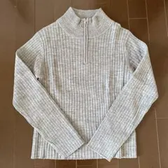 ジップアップニット ニット