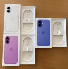 Apple iPhone 16 128GB [空箱]3個セット