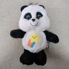 タグ付き　ケアベア　タイ公式品　パーフェクトパンダ　25cmぬいぐるみ