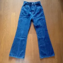 センスオブプレイス フレアデニムパンツ