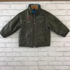 3.10 h324 ダブルビー ミキハウス リバーシブルジャンパー 子供服 80