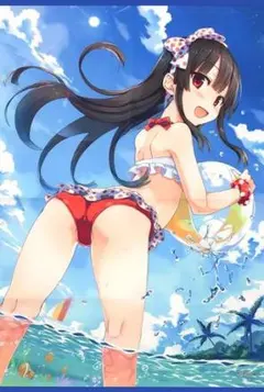 まいてつ『ハチロク(水着)』スリーブ まいてつ『ハチロク(水着)』スリーブ - メルカリ