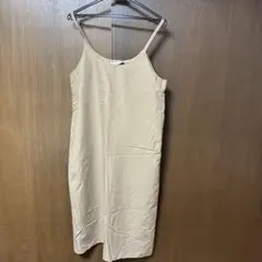 AFTERNOON TEA WARDROBE ベージュキャミワンピース