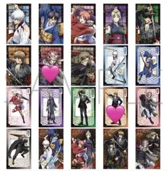 新劇場版 銀魂 -吉原大炎上- クリアシートコレクション 神威アップ 沖田引き