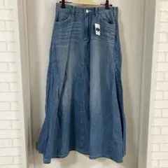 デニムフレアスカート