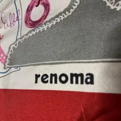 renoma スカーフ パリ エッフェル塔柄