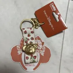 ダッフィーフレンズ　ディズニーシー　カチューシャホルダー　いちご