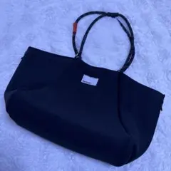 topologie トポロジー　黒 トートバッグ