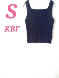 KBF リブニット タンクトップ ダークパープル 大人 リブニットのサムネイル